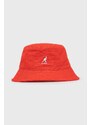 Bavlněný klobouk Kangol červená barva, bavlněný, K4224HT.CG637-CG637