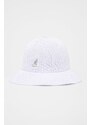 Klobouk Kangol bílá barva, K2094ST.WH103-WH103