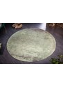 Moebel Living Zeleno béžový bavlněný koberec Charlize 150 cm