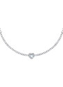 Morellato Luxusní stříbrný náhrdelník se srdíčkem Tesori SAVB17