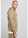 URBAN CLASSICS Overdyed Hoody - khaki