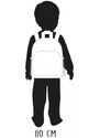 Vadobag Dětský předškolní batoh s přední kapsou Zajíček Bing a Flop / 29 x 23 x 8 cm