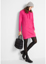 bonprix Mikinové šaty s kapucí Pink