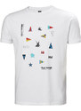 Pánské triko HELLY HANSEN SHORELINE T-SHIRT 2.0 001 WHITE