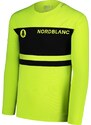Nordblanc Žluté pánské funkční cyklo tričko SOLITUDE
