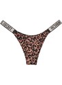 Victoria's Secret Bombshell luxusní tanga s kamínky leopard