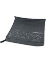 Ručník PINGUIN Micro towel 75 x 150 cm Map Barva: Grey