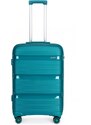 Kono Cestovní kufr na kolečkách Classic Collection - tyrkysový - 56 x 39 x 23 / 50L