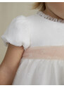 Luxusní sváteční šaty abel and lula 5005 bílé