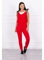 Kesi Kalhoty/oblek s červeným selfie nápisem