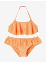 Oranžové holčičí dvoudílné plavky name it Fini - unisex