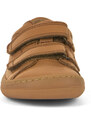 Froddo barefoot polobotky velcro Cognac dětské