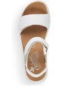 Dámské sandály RIEKER 64303-80 bílá