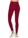 ČERVENÉ DÁMSKÉ LEGÍNY SKECHERS GO WALK HIGH WAISTED LEGGING Červená