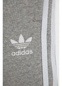 Dětské kraťasy adidas Originals H32343 šedá barva, melanžové