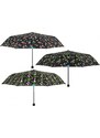 Perletti Dámský skládací deštník manuální "Botanické trimello"