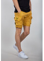 Alpha Industries kraťasy CREW SHORT PATCH wheat