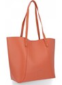 Dámská kabelka shopper bag David Jones korálová 6743-2