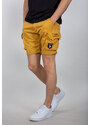 Alpha Industries kraťasy CREW SHORT PATCH wheat