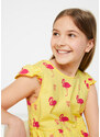 bonprix Letní šaty pro dívky (2 ks v balení) Žlutá
