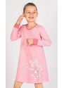 Vienetta Secret Noční košile dívčí dlouhý rukáv Vienetta MYŠ S PAMPELIŠKOU 04383VS - 1021030000