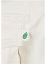 Dámská džínová bunda Urban Classics Ladies Organic Denim Jacket - bílá