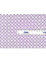 Mirtex Plátno DOMESTIK 145/21363-5 vzor ORNAMENT fialový / METRÁŽ NA MÍRU