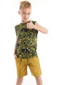 mshb&g Safari Boy T-shirt Gabardine Shorts Set