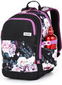 Studentský batoh s květinami RUBI 22027