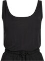 URBAN CLASSICS Ladies Short Sleevless Modal Jumpsuit - black