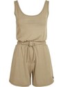 URBAN CLASSICS Ladies Short Sleevless Modal Jumpsuit - khaki