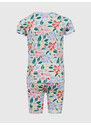 GAP Dětské krátké pyžamo floral - Holky