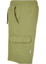 URBAN CLASSICS Organic Cargo Sweatshorts - newolive