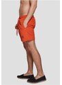 Pánské koupací kraťasy Urban Classics Block Swim Shorts - rust orange