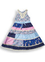 CHLOE LOUIS Dětské šaty dívčí patchwork