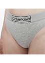 CK CALVIN KLEIN Šedá tanga Thong Reimagine Heritage M