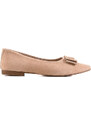 FILIPPO BEIGE LEATHER PUMPS