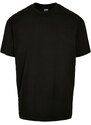 URBAN CLASSICS Recycled Curved Shoulder Tee - black