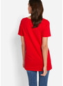 bonprix Základní dlouhé tričko (2 ks v balení) Červená