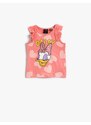 Koton Daisy Duck Licensed Printed Sleeveless T-Shirt Cotton