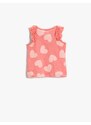 Koton Daisy Duck Licensed Printed Sleeveless T-Shirt Cotton