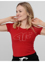 4F Dámské tričko H4L22-TSD353 RED