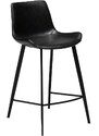 ​​​​​Dan-Form Vintage černá koženková barová židle DAN-FORM Hype 65 cm