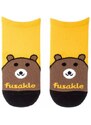 Dětské kotníkové ponožky Fusakle Méďa