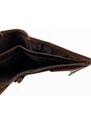 Tillberg Kožená peněženka s býkem hnědá 3456