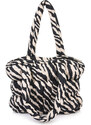 KABELKA SHOPPER BAG ZEBRA MALÁ Rino Pelle