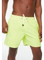 Trendyol Men's Yellow Basic Standard Swimwear Swim Shorts