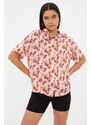 Trendyol Shirt - Red - Regular fit