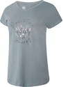 Dámské bavlněné tričko Dare2b MOMENTS II modrošedá