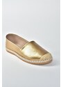 Fox Shoes Patent Leather Gold Casual Women's Shoes